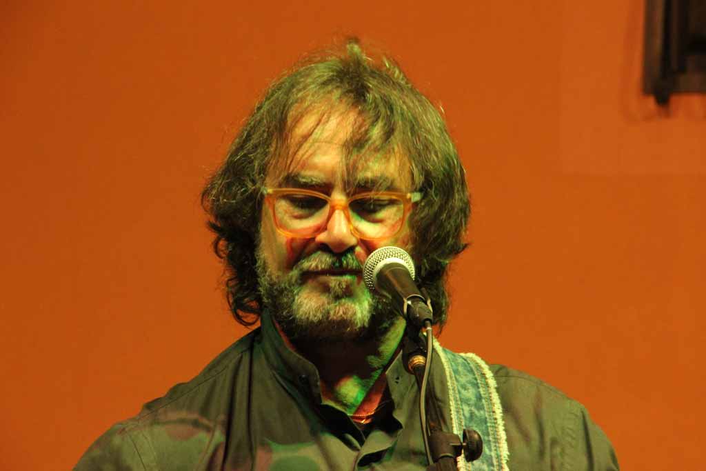 Carlo Muratori durante un concerto